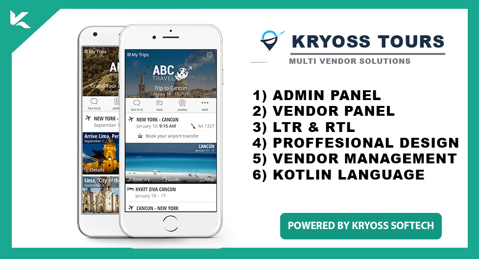 Kryoss Tours -Multi Vendor Solutions